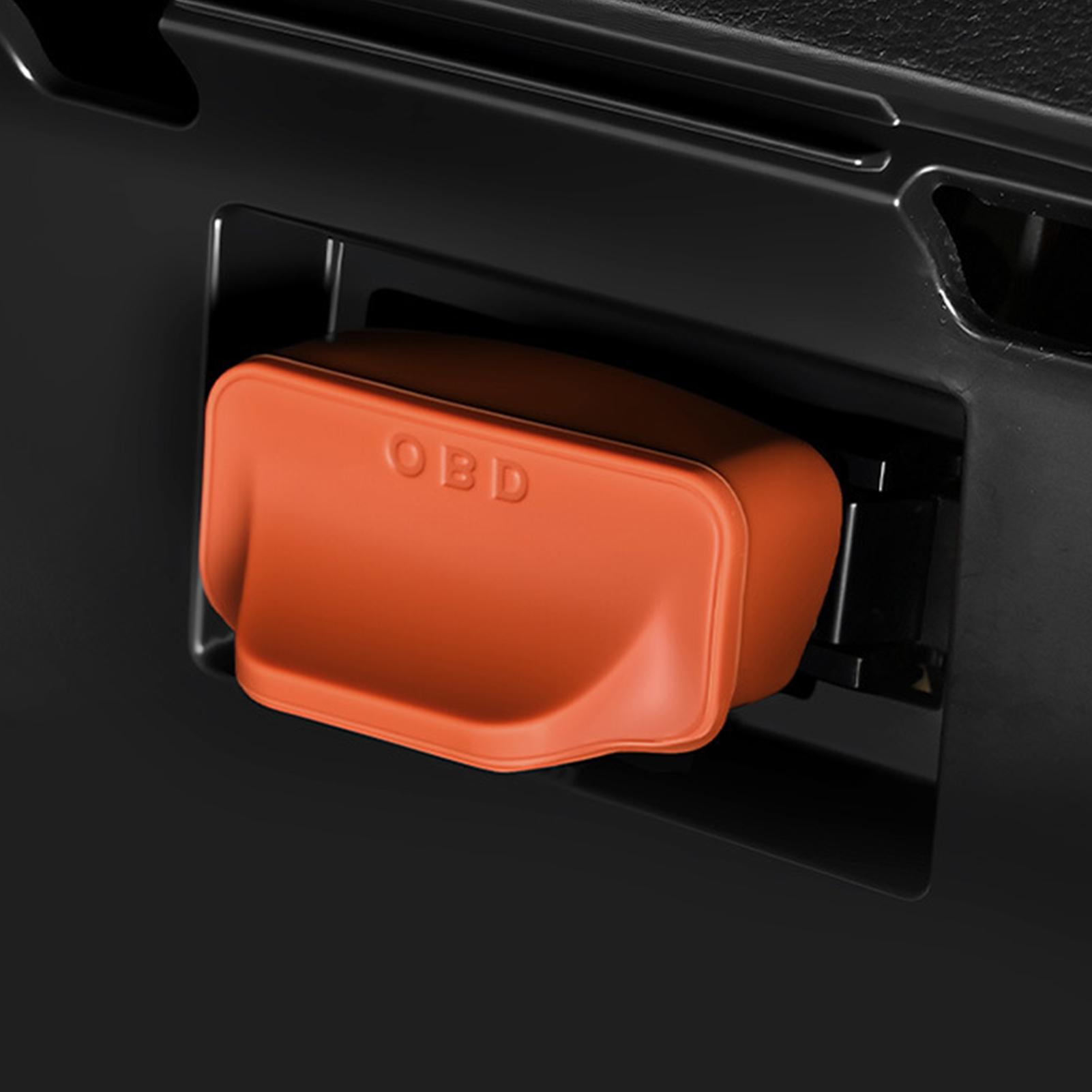 Car Accessories Unique - 1PC 실리콘 자동차 OBD 포트 커버