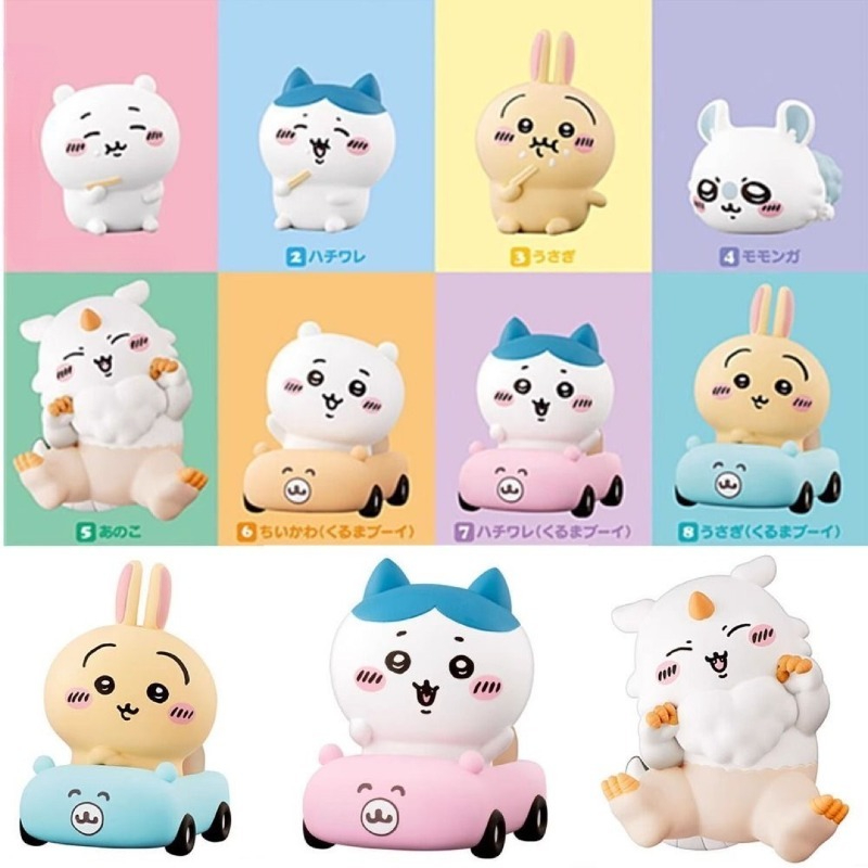 Car Accessories Decoration - 트렌디한 피규어 하치와레 우사기 만화풍 귀여운