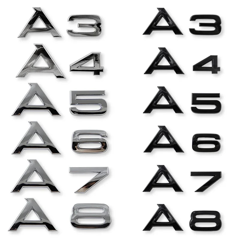 Car Accessories Decoration - 아우디 S라인 A3 A4 A5 A6
