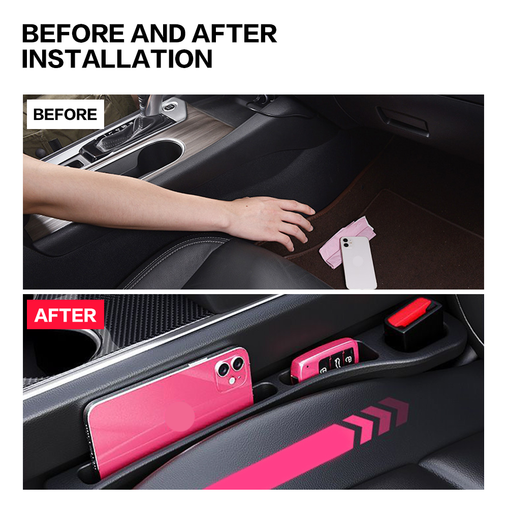 2X 자동차 시트 갭 필러 시트 사이의 틈새 장식 미쓰 - Car Accessories Unique 리뷰 및 가격