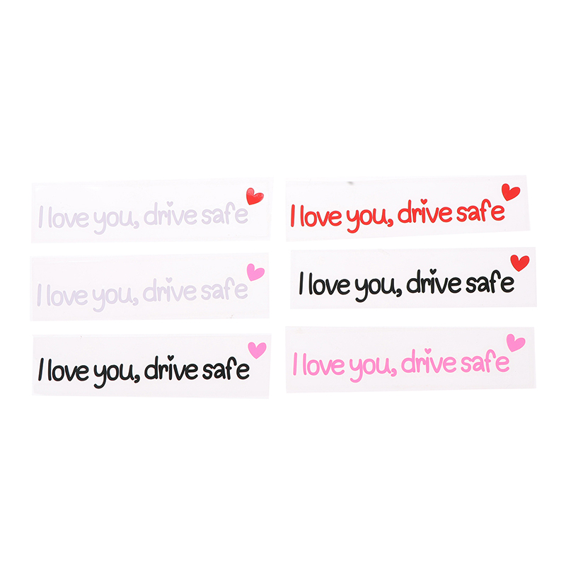 사랑해요 안전 운전하세요 자동차 미러 스티커 여성 운전 - Car Accessories For Women 리뷰 및 가격
