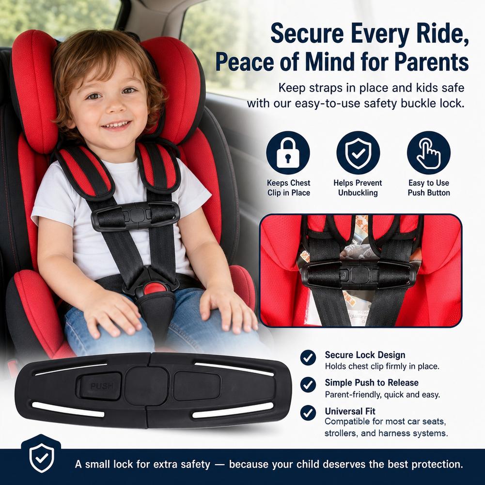 자동차 어린이 안전 시트 스트랩 클립 버클 가슴 하네스 - Car Accessories For Baby 리뷰 및 가격