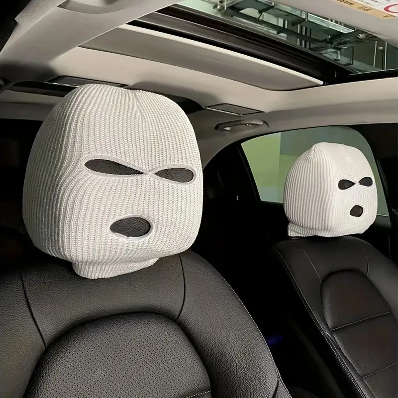 개성 있는 자동차 좌석 헤드 커버, 재미있는 모자, 특 - Car Accessories Unique 리뷰 및 가격
