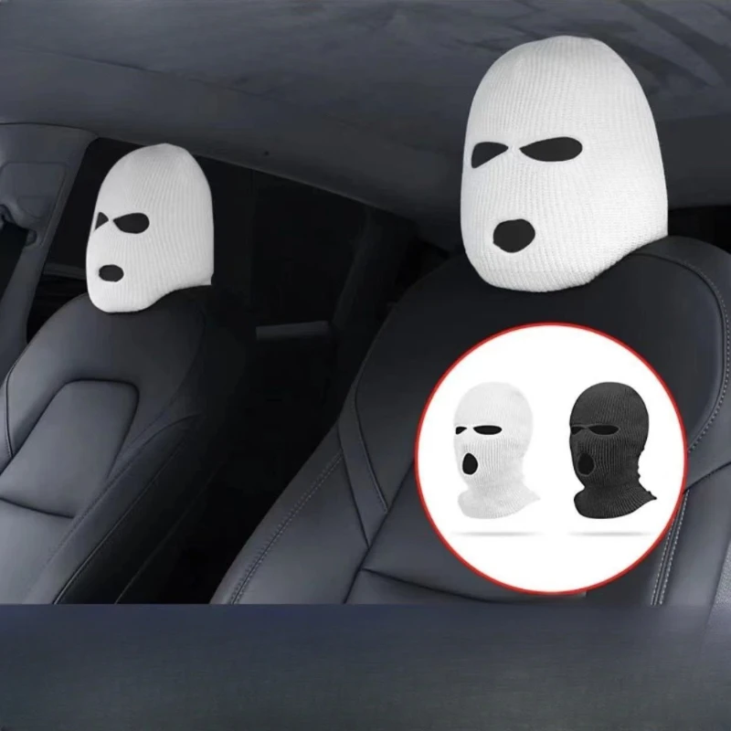 개성 있는 자동차 좌석 헤드 커버, 재미있는 모자, 특 - Car Accessories Unique 리뷰 및 가격