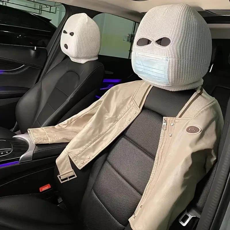 개성 있는 자동차 좌석 헤드 커버, 재미있는 모자, 특 - Car Accessories Unique 리뷰 및 가격