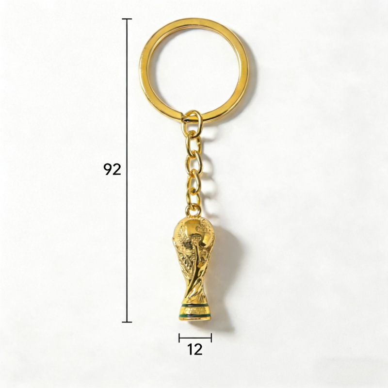 2026년 FIFA 월드컵 트로피 키체인 피규어 마스코 - Car Accessories Unique 리뷰 및 가격