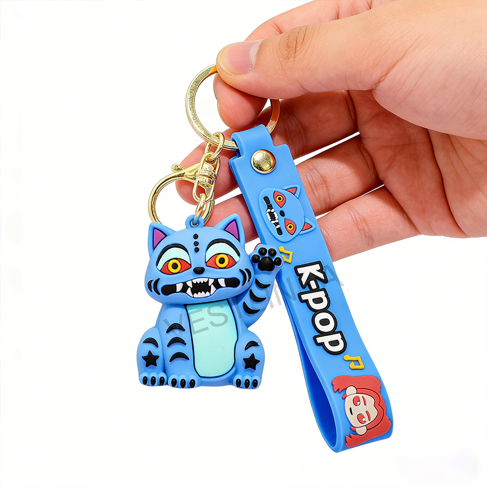 인기 폭발 K팝 데몬 헌터 시리즈 키체인 3D 스테레오 - Car Accessories Decoration 리뷰 및 가격