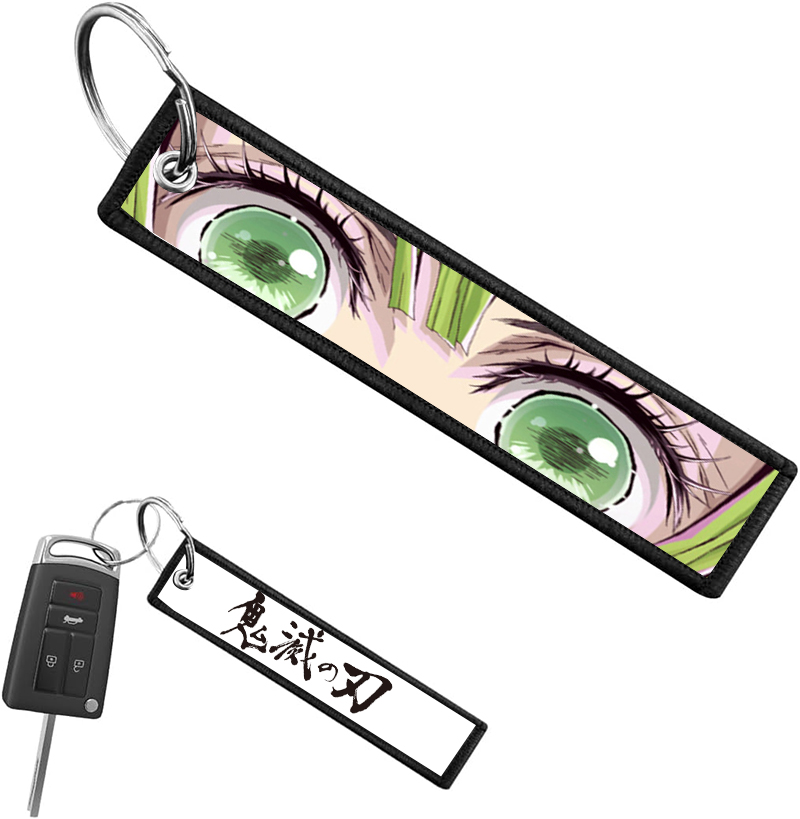 악마 슬레이어 남성 여성을위한 1pcs 키 체인 만화  - Car Accessories For Women 리뷰 및 가격