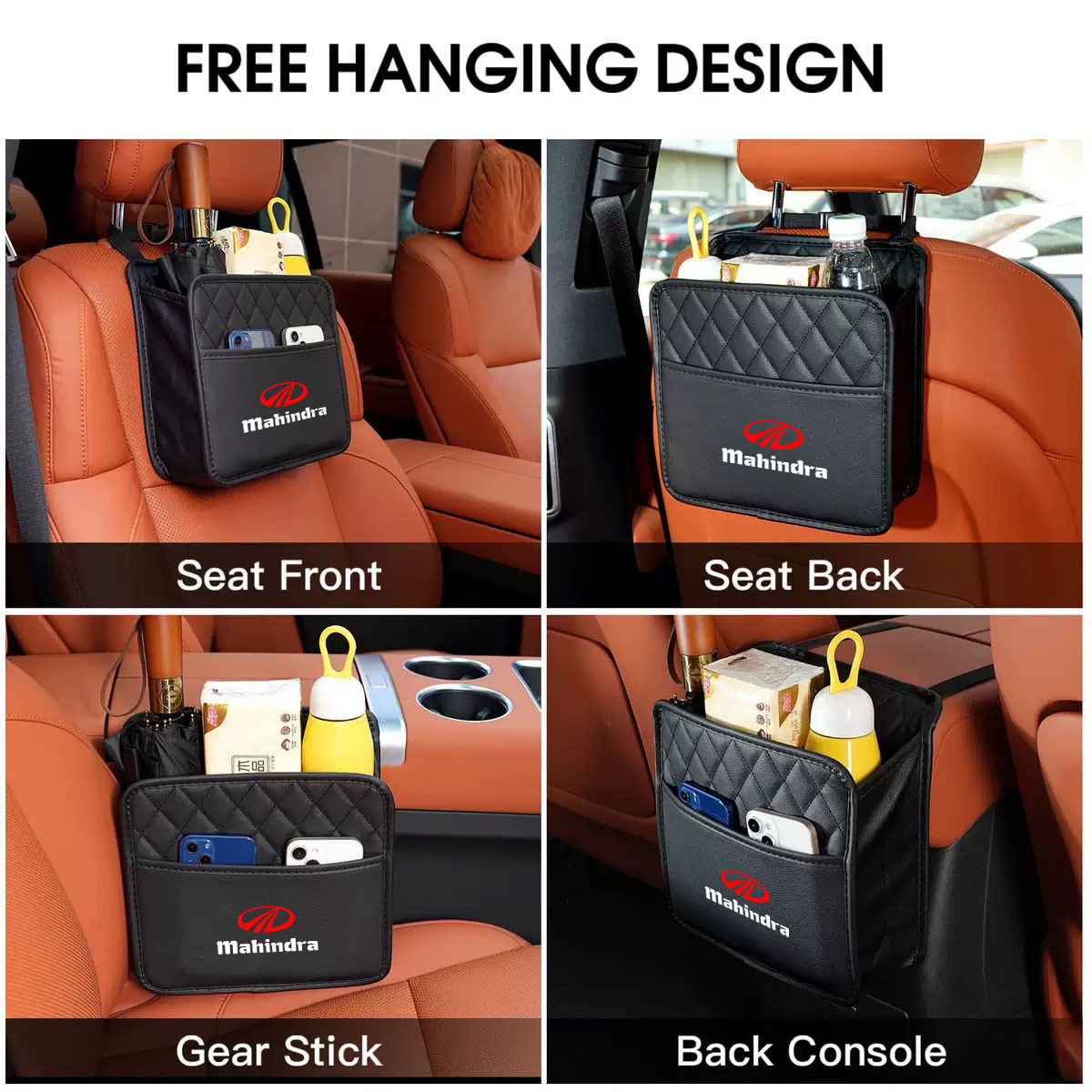 자동차 뒷좌석 보관 가방 Mahindra kuv100  - Car Accessories Xuv 300 리뷰 및 가격