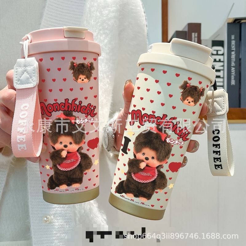 귀여운 새 530ML 멍치치 보온병 휴대용 대용량 차량 - Car Accessories Girly 리뷰 및 가격