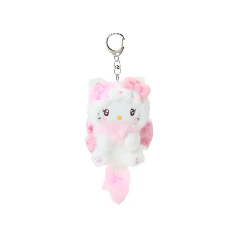 헬로키티 크림캣 보우낫 코스튬 빅테일 시리즈 부드러운  - Car Accessories For Women 리뷰 및 가격