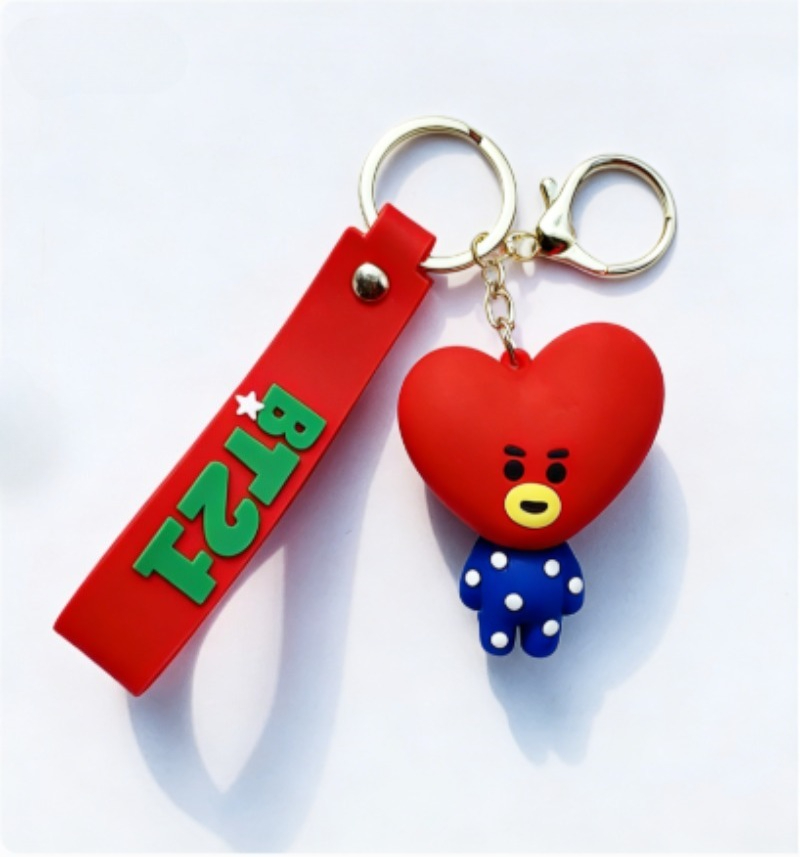 새로운 BT21 코야 RJ 슈키 쿠키 타타 치미 망 키 - Car Accessories Company 리뷰 및 가격