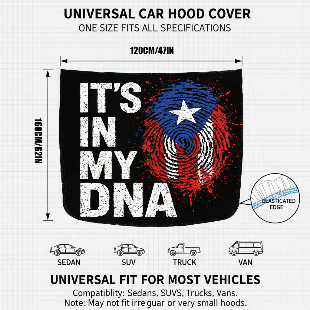 그것은 내 DNA에 있다 푸에르토리코 스타일 자동차 후 - Car Accessories Unique 리뷰 및 가격