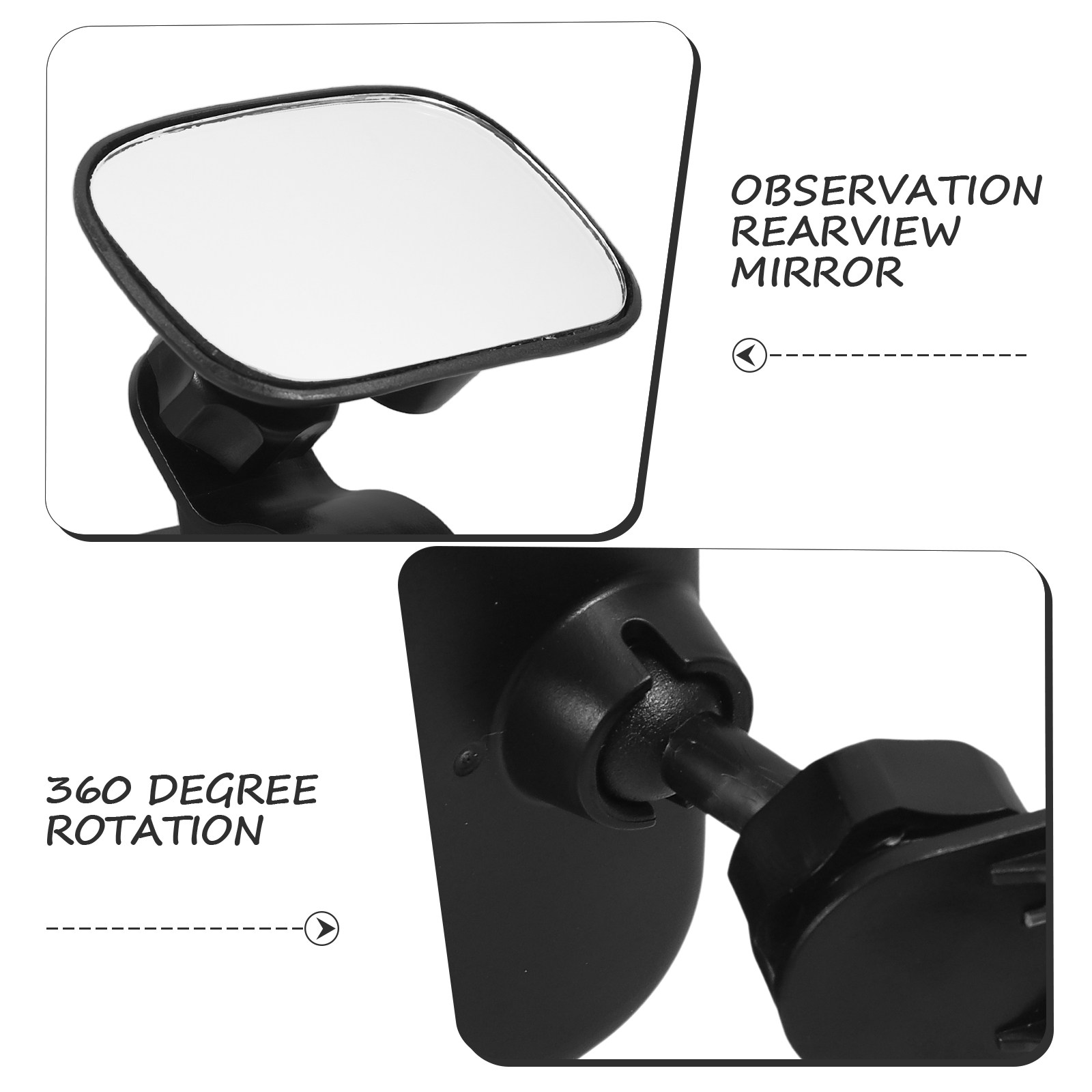아기 자동차 거울 후방 고화질 카시트 관찰 거울 클립형 - Car Accessories For Baby 리뷰 및 가격