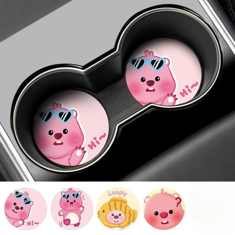 루피 크리에이티브 만화 자동차 코스터 (남아, 여아용) - Car Accessories Company 리뷰 및 가격