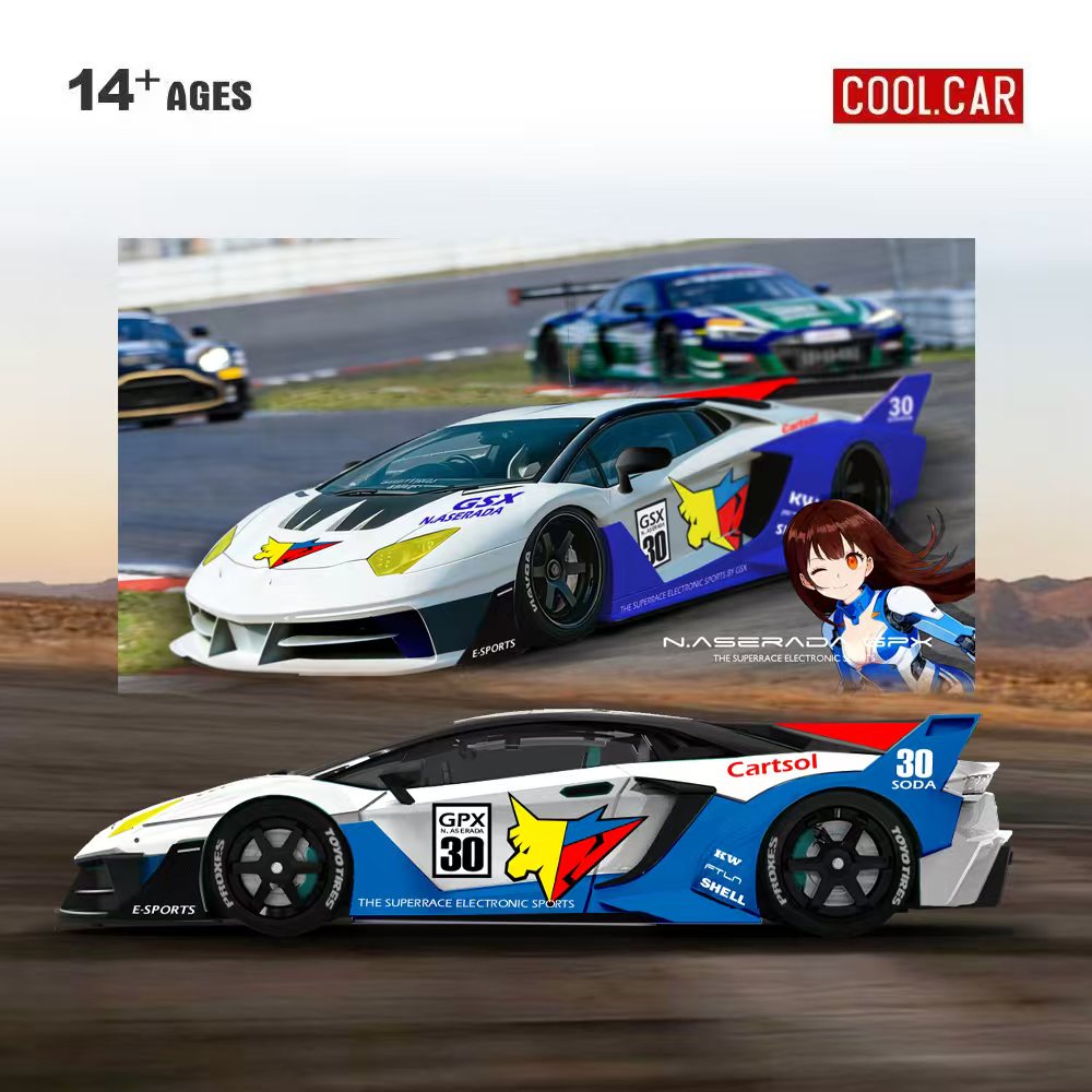 멋진 자동차 1:64 GTEVO 슈퍼레이스 전자 스포츠 - Car Accessories Company 리뷰 및 가격