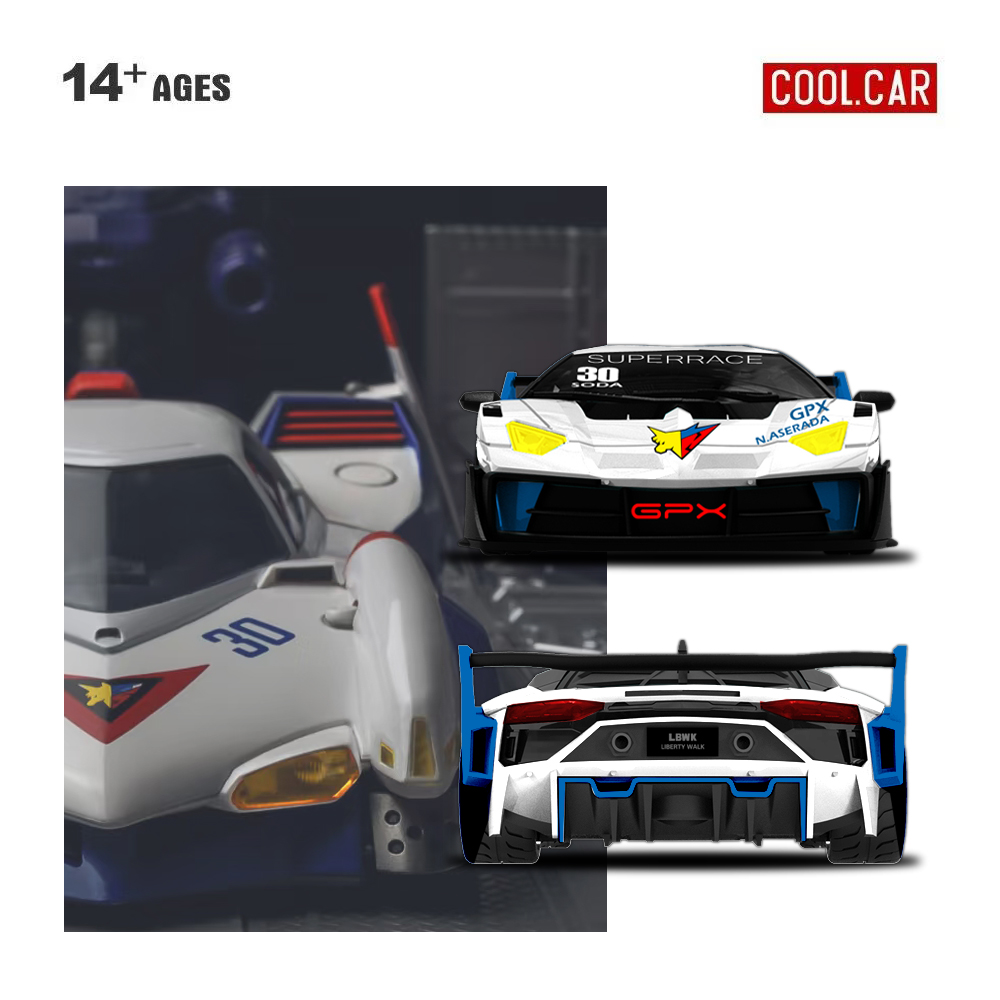 멋진 자동차 1:64 GTEVO 슈퍼레이스 전자 스포츠 - Car Accessories Company 리뷰 및 가격