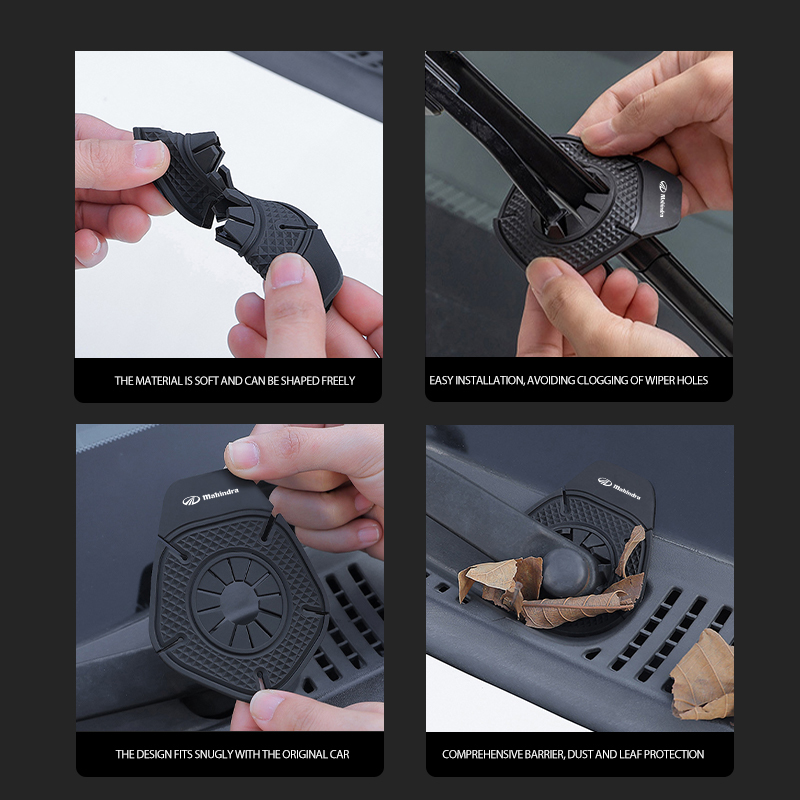 자동차 와이퍼 구멍 보호 커버 앞유리 와이퍼 하단 실리 - Car Accessories Xuv 300 리뷰 및 가격