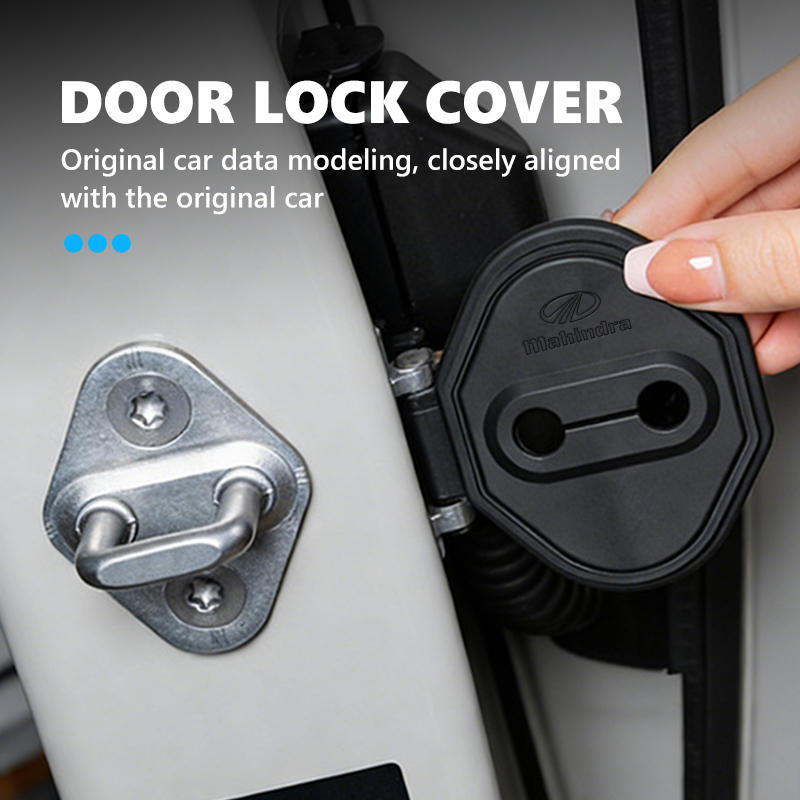 4Pcs 자동차 실리콘 도어 잠금 보호 커버 패드 액세 - Car Accessories Xuv 300 리뷰 및 가격