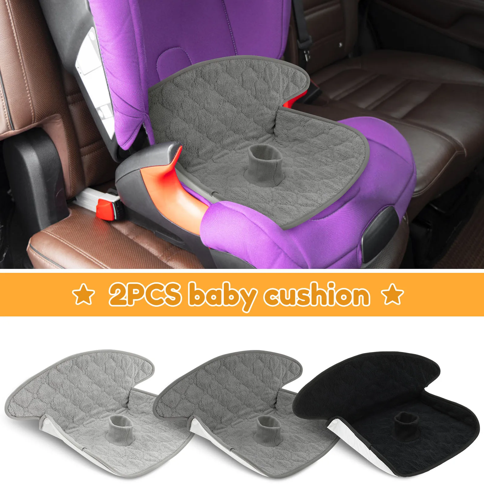 2 Pcs 아기 피들 패드 폴리 에스터 화장실 훈련 피 - Car Accessories For Baby 리뷰 및 가격
