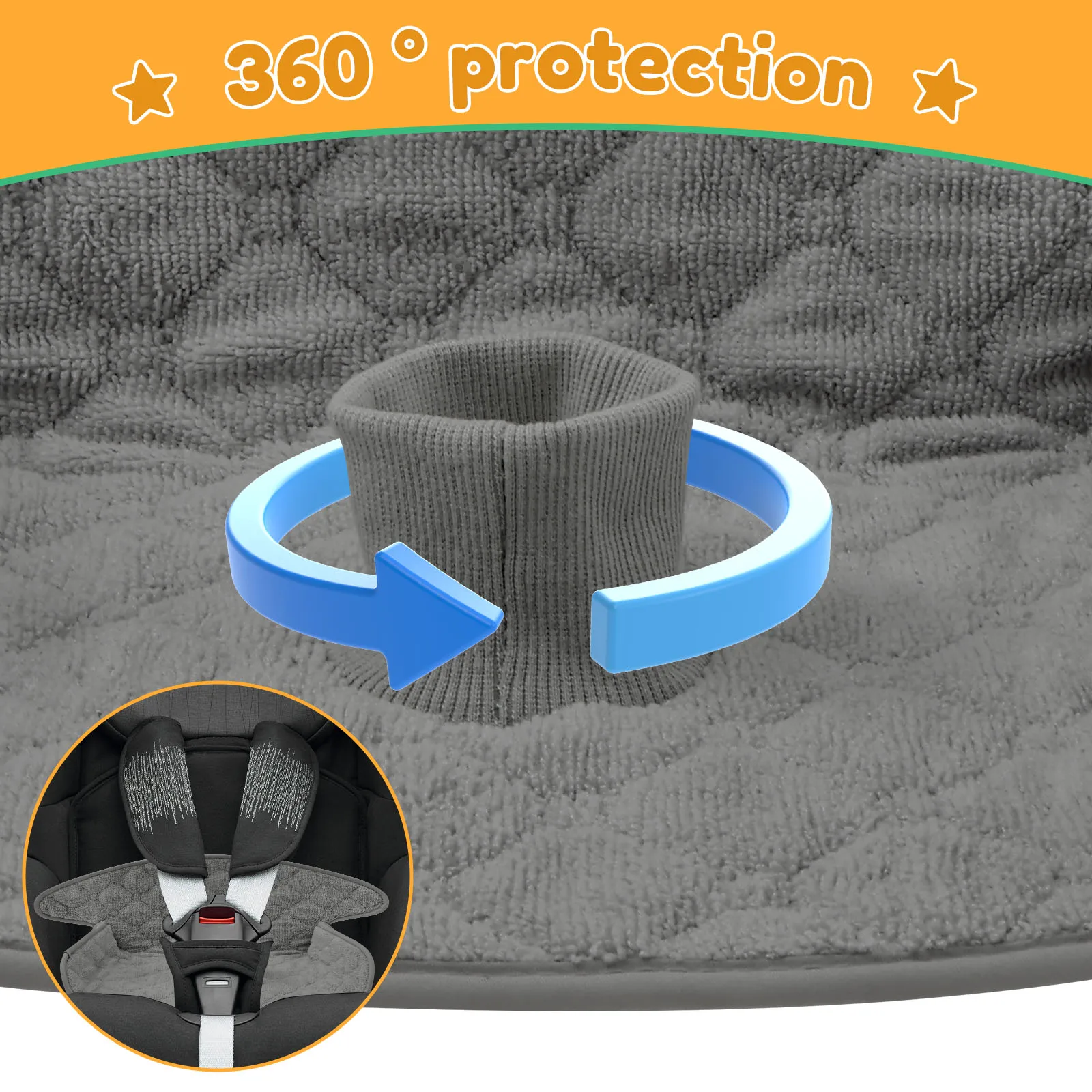 2 Pcs 아기 피들 패드 폴리 에스터 화장실 훈련 피 - Car Accessories For Baby 리뷰 및 가격