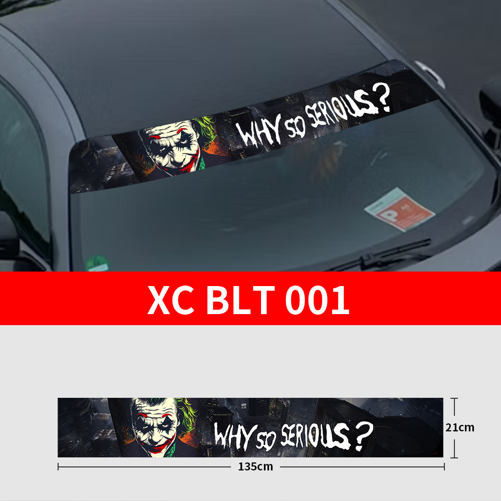 왜 그렇게 심각한 자동차 스티커 재미 있은 조커 앞 유 - Car Accessories Joker 리뷰 및 가격
