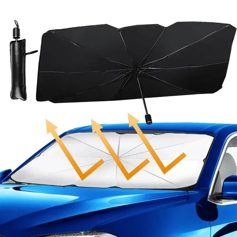 1개 자동차 햇빛 가리개 우산형 선쉐이드 프론트 파라솔 - Car Accessories For Interior 리뷰 및 가격