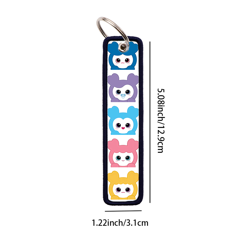 트와이스 1개 키체인 남녀공용 만화 애니메이션 키 태그 - Car Accessories For Women 리뷰 및 가격