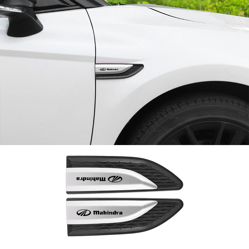 2pcs 자동차 펜더 사이드 트렁크 배지 스티커 Mah - Car Accessories Xuv 300 리뷰 및 가격