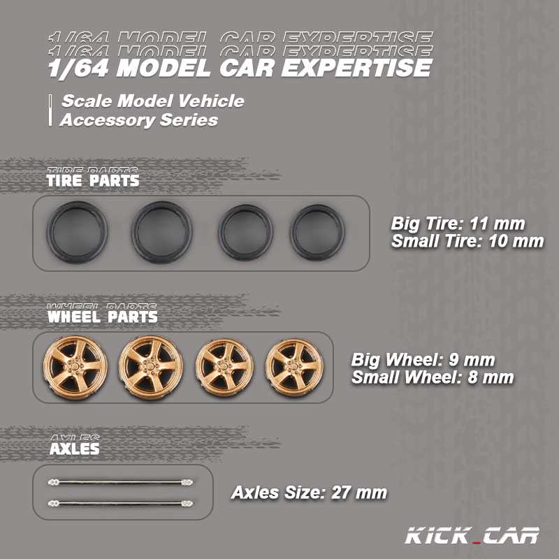 1/64 모델 자동차 휠 D: 11mm+11.5mm 실 - Car Accessories Company 리뷰 및 가격