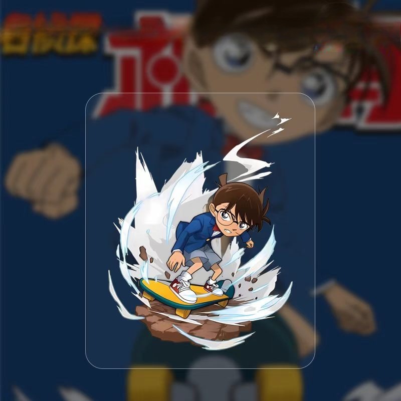 형사 코난 만화 스케이트보드 스티커, 자동차 오토바이  - Car Accessories Decoration 리뷰 및 가격