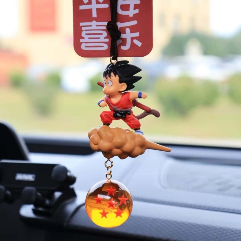 드래곤볼 손오공 비행차 키체인 귀여운 만화 애니메이션  - Car Accessories For Interior 리뷰 및 가격