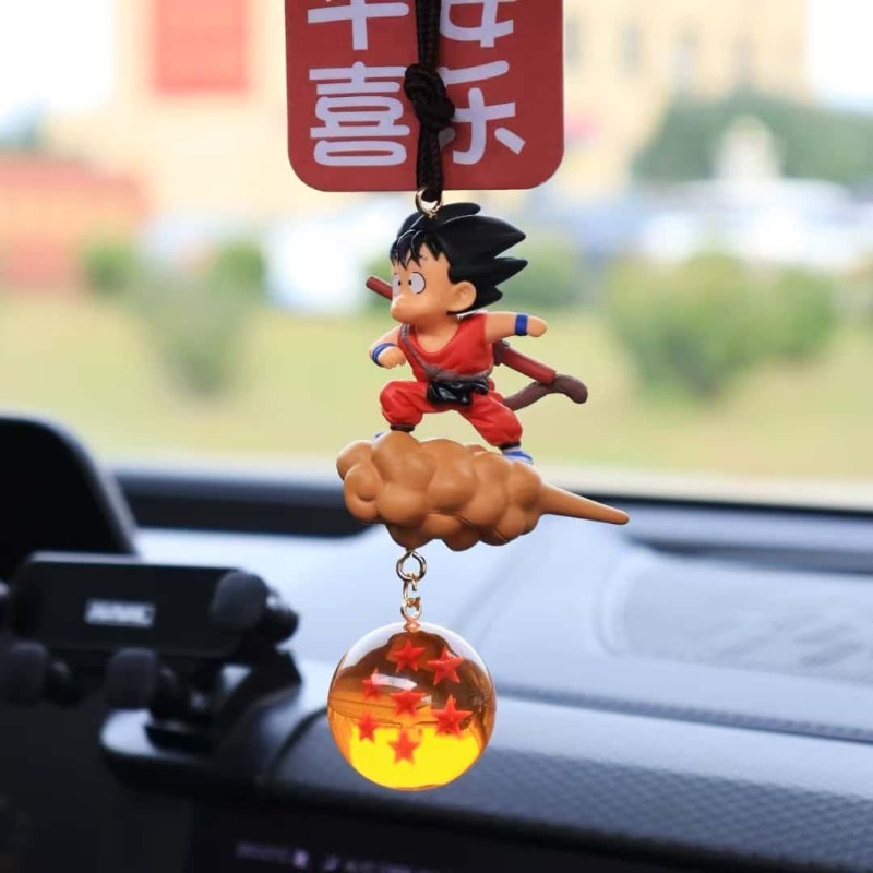 드래곤볼 손오공 비행차 키체인 귀여운 만화 애니메이션  - Car Accessories For Interior 리뷰 및 가격