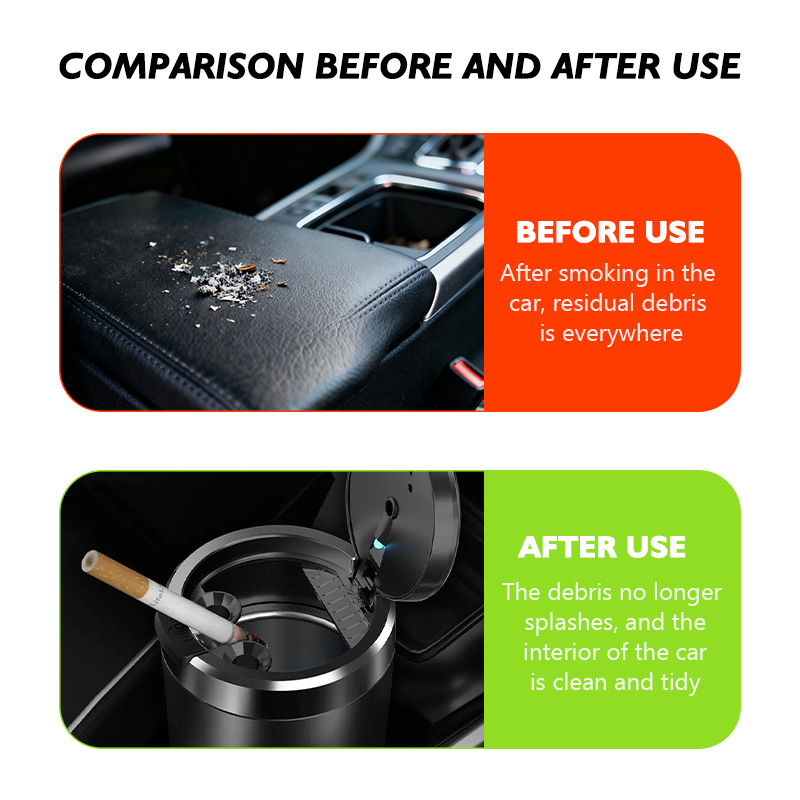차량용 휴대용 재떨이 쓰레기통 다기능 쓰레기통 액세서리 - Car Accessories Xuv 300 리뷰 및 가격