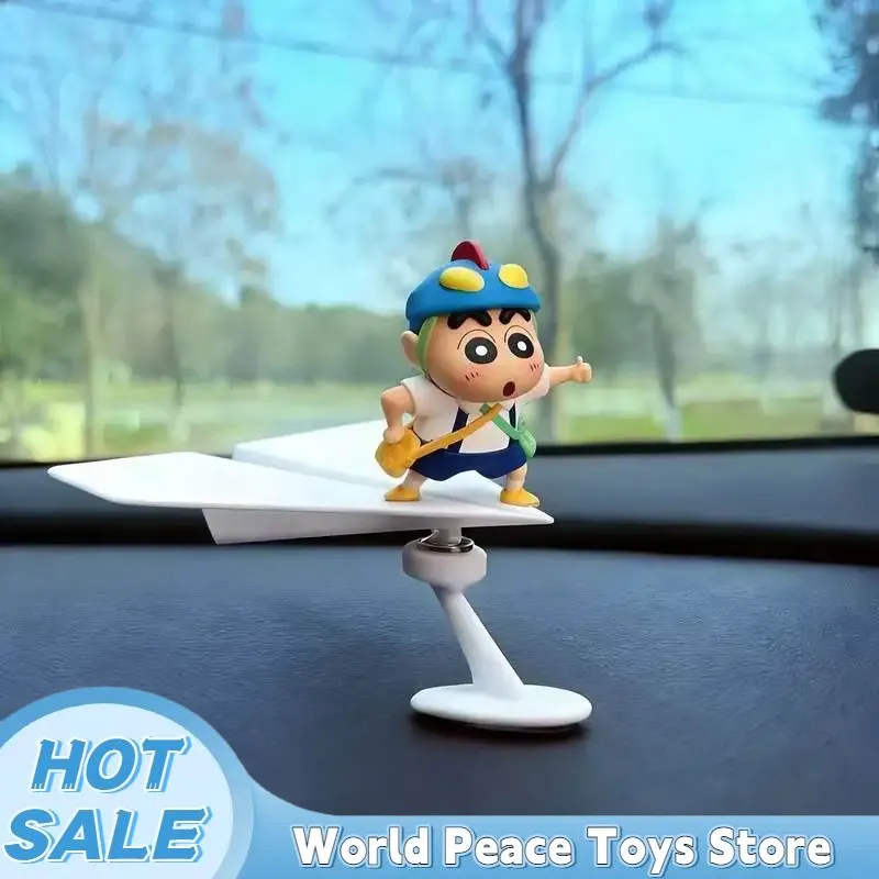 회전식 항공기 크레용 신짱 자동차 대시보드 장식품 자동 - Car Accessories Decoration 리뷰 및 가격