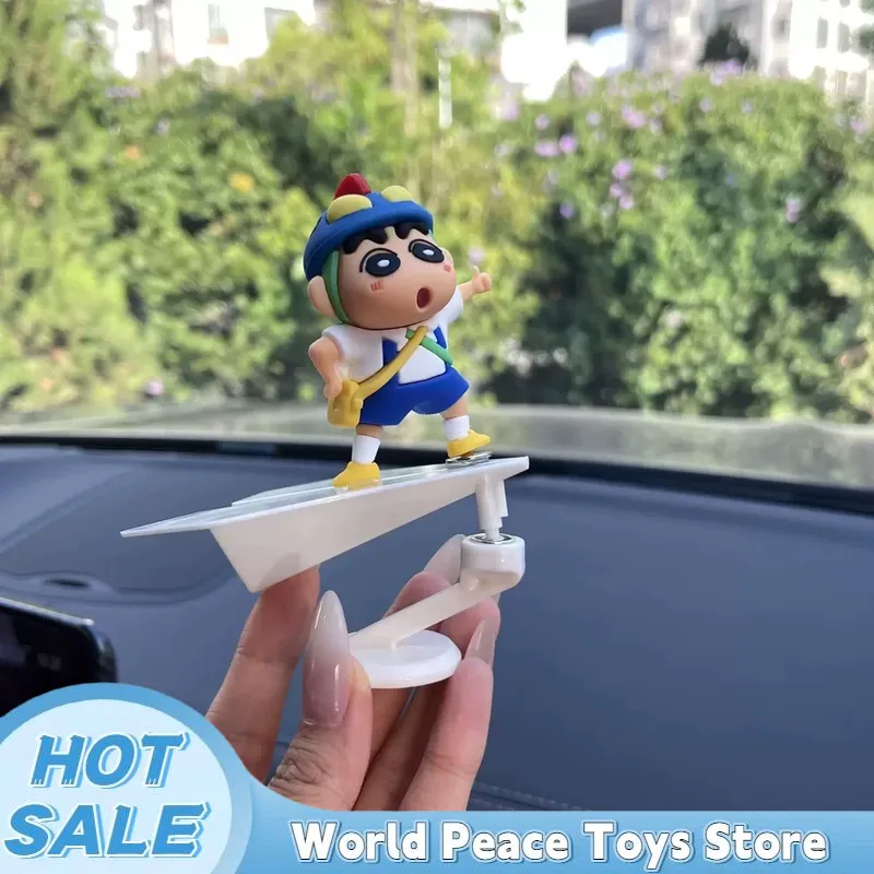 회전식 항공기 크레용 신짱 자동차 대시보드 장식품 자동 - Car Accessories Decoration 리뷰 및 가격