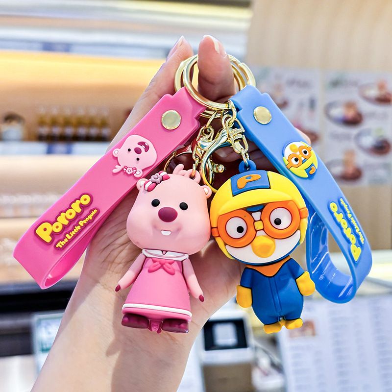 Bolele 만화 작은 비버 플러시 키 체인 펜던트 루 - Car Accessories Girly 리뷰 및 가격