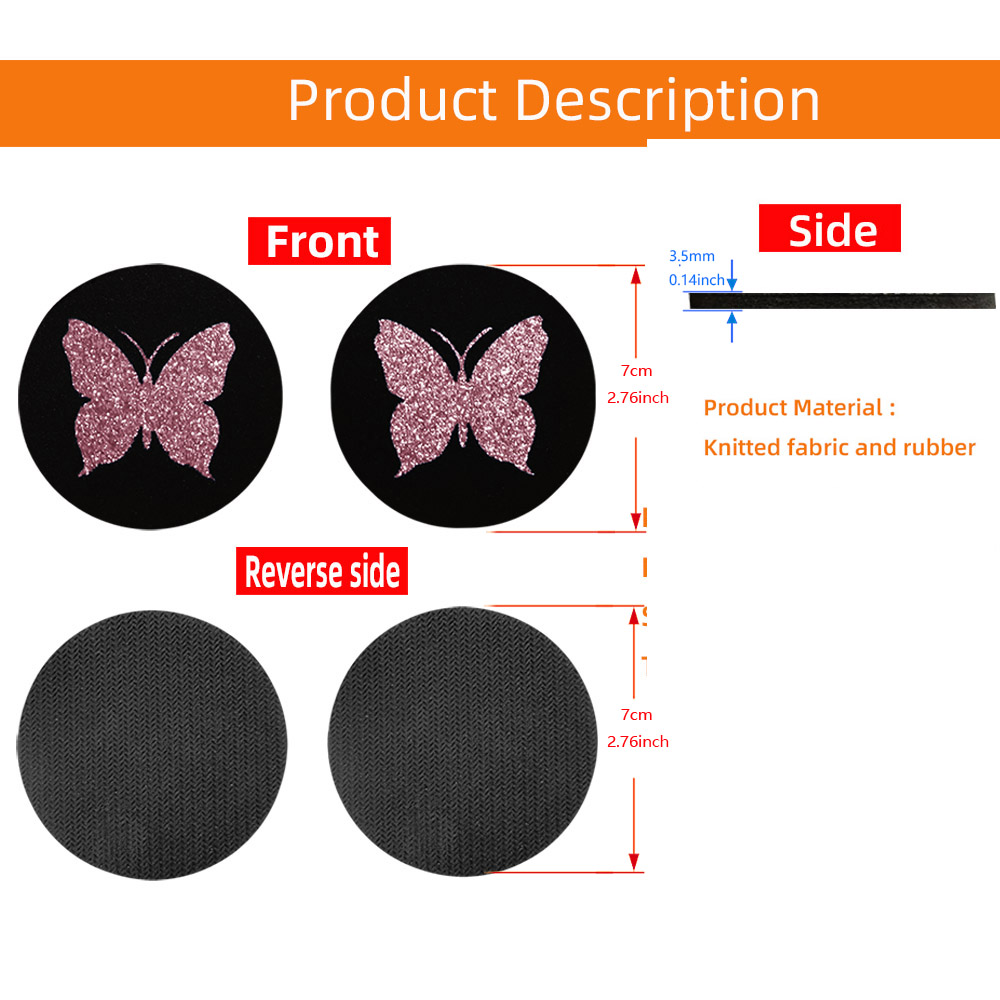 여성용 귀여운 핑크 나비 반짝이 라이트 자동차 물컵 패 - Car Accessories For Women 리뷰 및 가격
